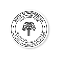 WA Landscape Architect Stamps