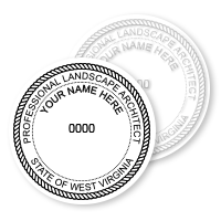 WV Landscape Architect Stamps & Seals