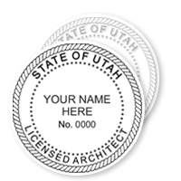 UT Architect Stamps & Seals