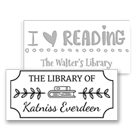 Rectangle Book and Library Stamps & Embossers