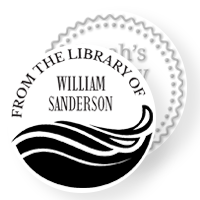 Round Book and Library Stamps & Embossers