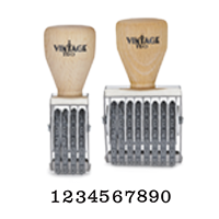 COLOP Non-Self-Inking Alphanumeric Stamps