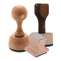 Wood Hand Stamps For Events