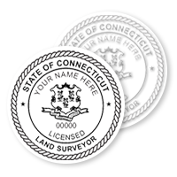 CT Land Surveyor Stamps & Seals