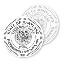 MD Land Surveyor Stamps & Seals