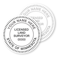 MN Land Surveyor Stamps & Seals