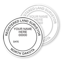 ND Land Surveyor Stamps & Seals