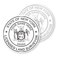 NY Land Surveyor Stamps & Seals
