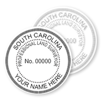 SC Land Surveyor Stamps & Seals