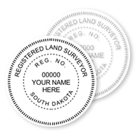 SD Land Surveyor Stamps & Seals