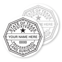 TX Land Surveyor Stamps & Seals