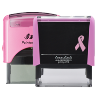 Pink Self-Inking Stamps