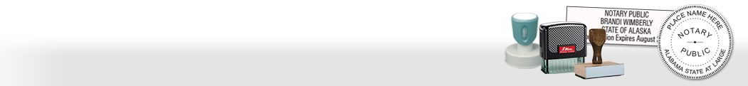 Shop our robust line of Alaska Notary Stamps. Made of high quality and lasts for thousands of impressions. Free shipping on orders over $75!
