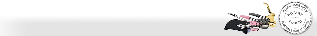 Shop our robust line of Alabama Notary Seals. Made of high quality and lasts for thousands of impressions. Free shipping on orders over $75!