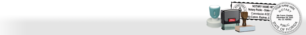 Shop our robust line of Florida Notary Stamps. Made of high quality and lasts for thousands of impressions. Free shipping on orders over $75!