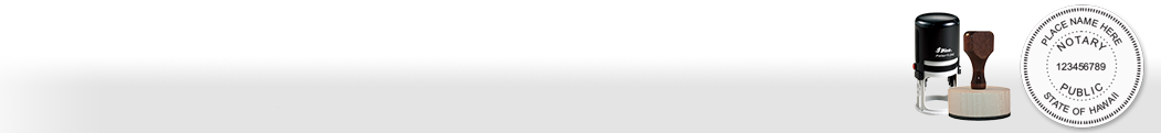 Shop our robust line of Hawaii Notary Stamps. Made of high quality and lasts for thousands of impressions. Free shipping on orders over $75!