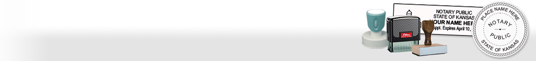 Shop our robust line of Kansas Notary Stamps. Made of high quality and lasts for thousands of impressions. Free shipping on orders over $75!