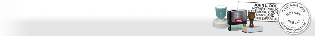 Shop our robust line of Maryland Notary Stamps. Made of high quality and lasts for thousands of impressions. Free shipping on orders over $75!