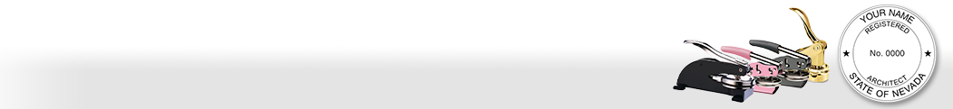Our complete line of affordable Nevada Architect Seals & Supplies meet all state requirements and are made on name brand high quality seal mounts that leave clean professional looking impressions every time.