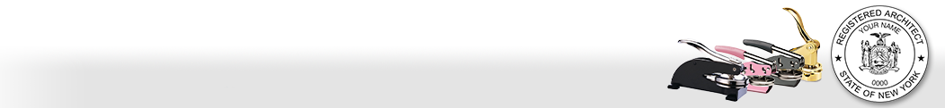 Our complete line of affordable New York Architect Seals & Supplies meet all state requirements and are made on name brand high quality seal mounts that leave clean professional looking impressions every time.