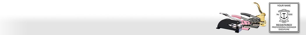 Our complete line of affordable Rhode Island Engineer Seals & Supplies meet all state requirements and are made on name brand high quality seal mounts that leave clean professional looking impressions every time.