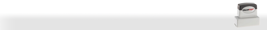 ChampFast Quick Dry Stamps are ideal for marking on most non-porous surfaces including metal, plastics, wood, ceramics and more! Each stamp is available in 3 ink color choices all with a dry time of 30 seconds to 3 min depending on stamping material.