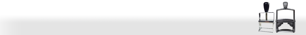 Select from 11 ink colors when shopping our large self-inking stamps. Customize with your logo, personal or business information. Free shipping over $75!