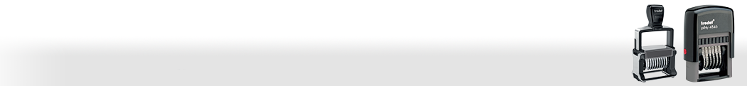 Available in 11 ink colors, our Trodat stock numberers are a great addition to any work space. They use only the highest quality pieces, for a great product.