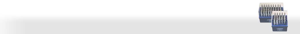 With Xstamper Xtensions, you can easily imprint information onto a variety of surfaces. Choose from kits with letters, numbers, or a combination of both.