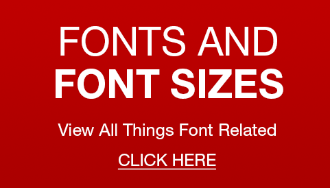 Font size link