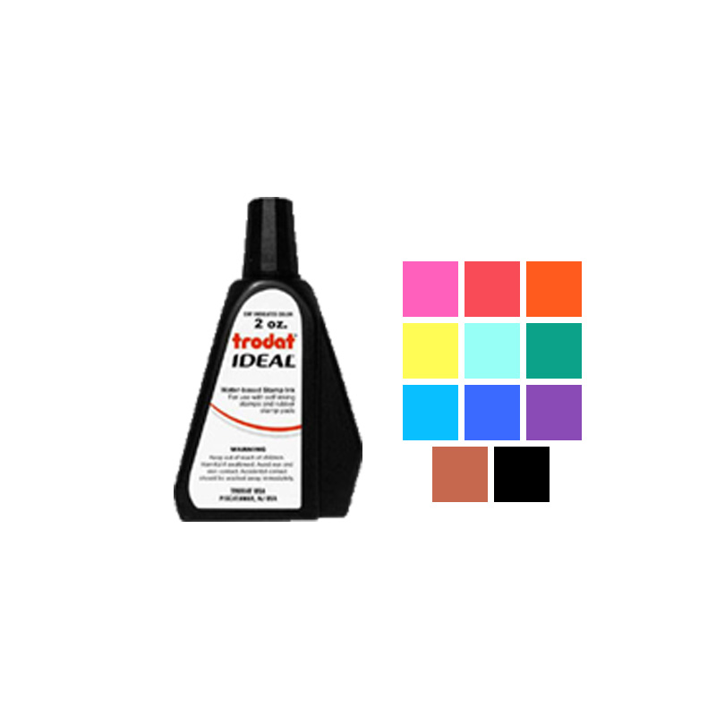 Ink for Colop | Ideal | Shiny | Trodat - 2 oz.