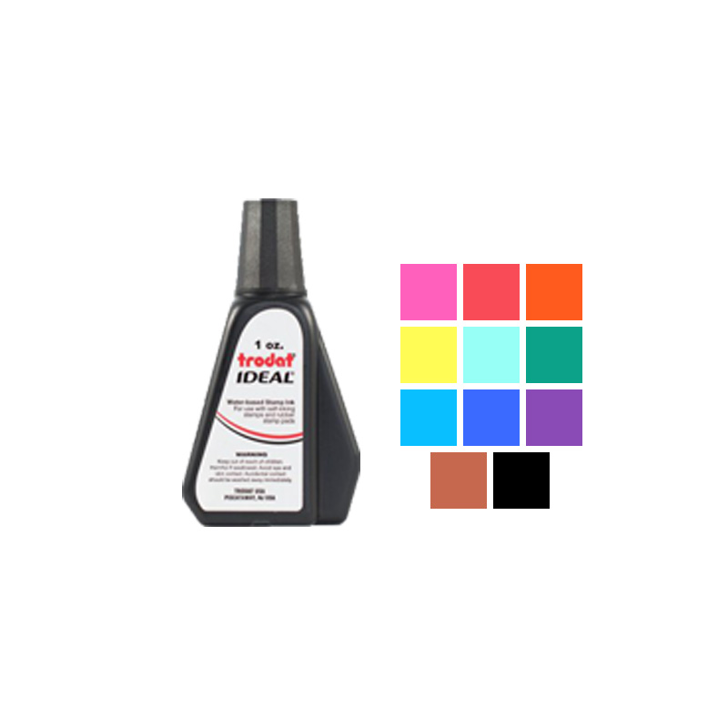 Ink for COLOP, Ideal, Shiny, Trodat - 1 oz