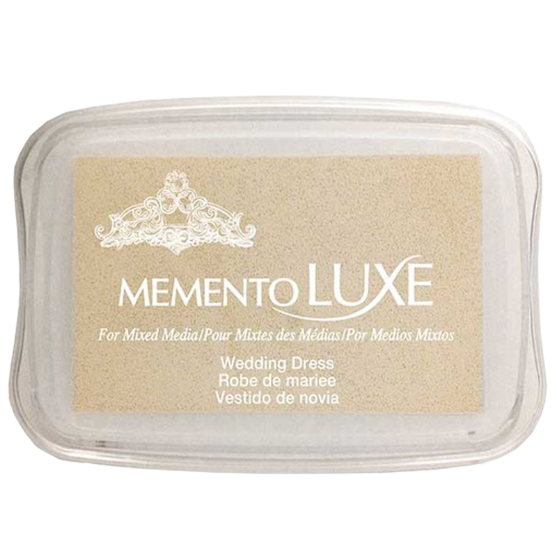 Memento Luxe White Ink Pad By English Stamp Company