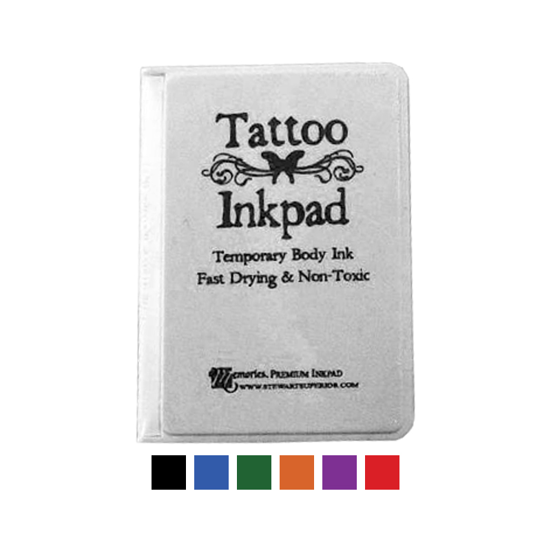 Blue Ink Pad, Navy Ink Stamp Pad, Non-toxic Ink Pad Stamp, Water