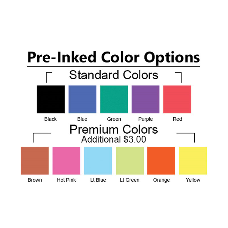 Pre-inked Custom Stamps - X-Stamper