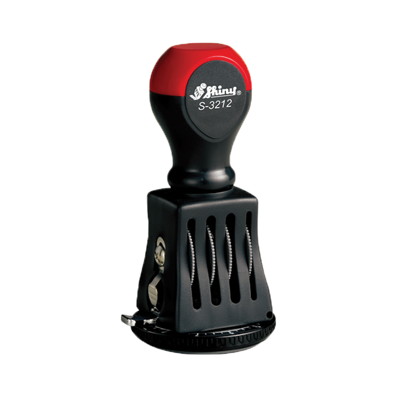Shiny S-3212 12-Hour Time & Date Stamp | Rubber Stamp Champ