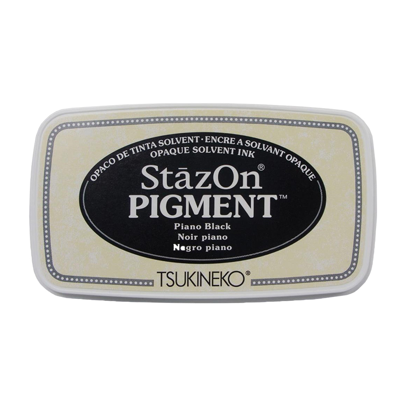 StaZon Permanent Ink Pads Rubber Stamp Champ