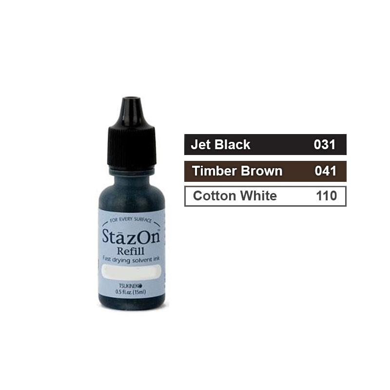 StazOn Jet Black Permanent Ink Pad