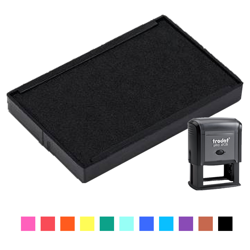 Self-Inking Replacement Pads for Rubber Stamps