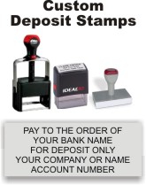 Rubber Stamps For Checks