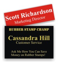 Rubber Stamps And Name Badges At Knockout Prices From RubberStampChamp.com