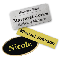 Engraved Name Badges 