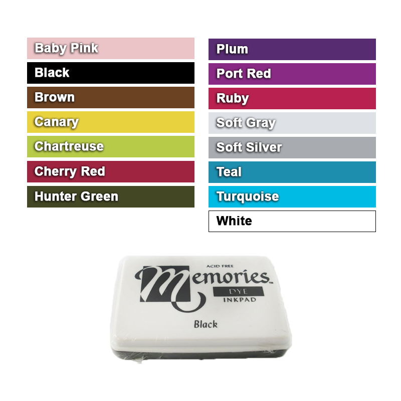 Memories Premium Dye Ink Pads