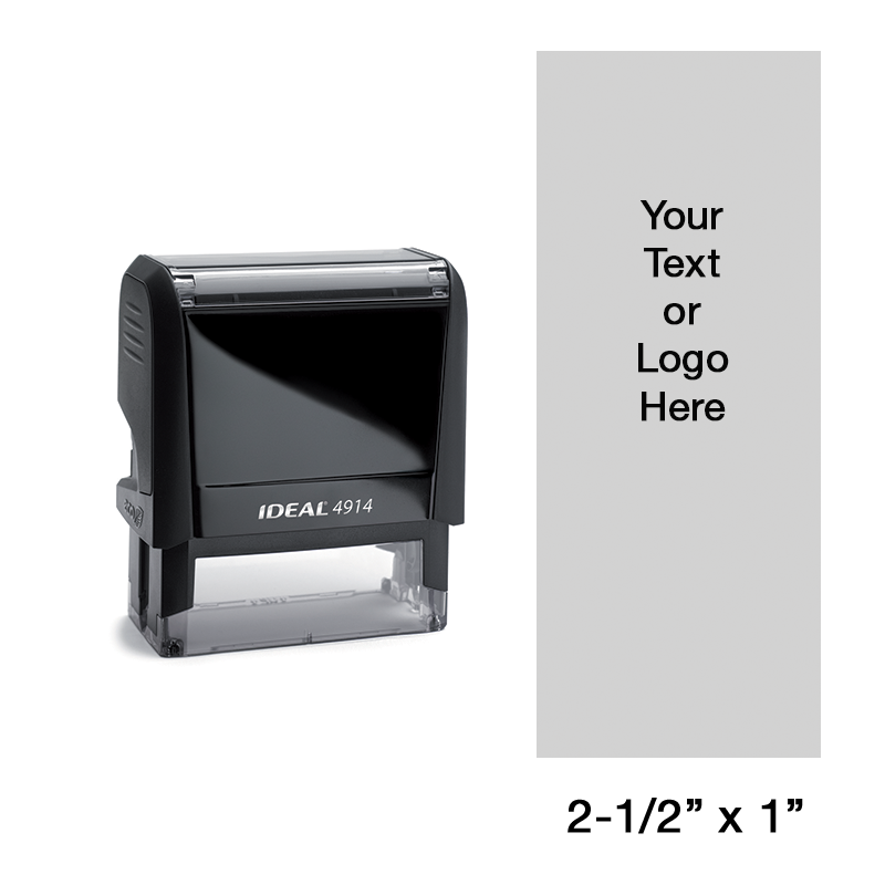 Customize up to 15 lines of text or upload artwork for free in your choice of 11 ink colors! Free shipping on orders over $60! Ships in 1-2 business days.