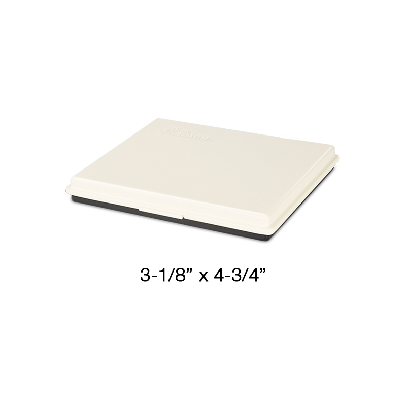 These Shiny heavy duty metal stamp pads, 3-1/8" x 4-3/4" are ideal for use w/ industrial permanent inks. Refill w/ water-based ink/waterproof ink. Orders over $60 ship free!
