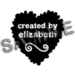 Customize this Created By stamp w/ fuzzy heart with your name or company info in your choice of 5 mounts! Free shipping on orders over $75!