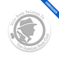 The investigator design in a 1-5/8" round book embosser. Customize with your text. Choose from 3 different mount options: desk, gift & pocket. Ships fast.
