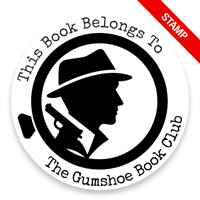 Round book stamp 2-inch diameter. Design style, the investigator. Available in your choice of 6 mounts. Wood, self-inking and pre-inking. Fast shipping.