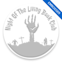 2" round book embosser. Spooky graveyard design. Add your custom text. Choose between 4 mount options: desk, gift, pocket & EX long reach. Fast shipping.