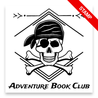 Customize this 2" square book stamp. Skull and crossbones design. 3 mount options available. Wood hand stamp and pre-inking. Fast shipping.